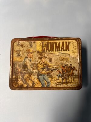 Warner Bros. Lawman Vintage Metal Lunch Box
