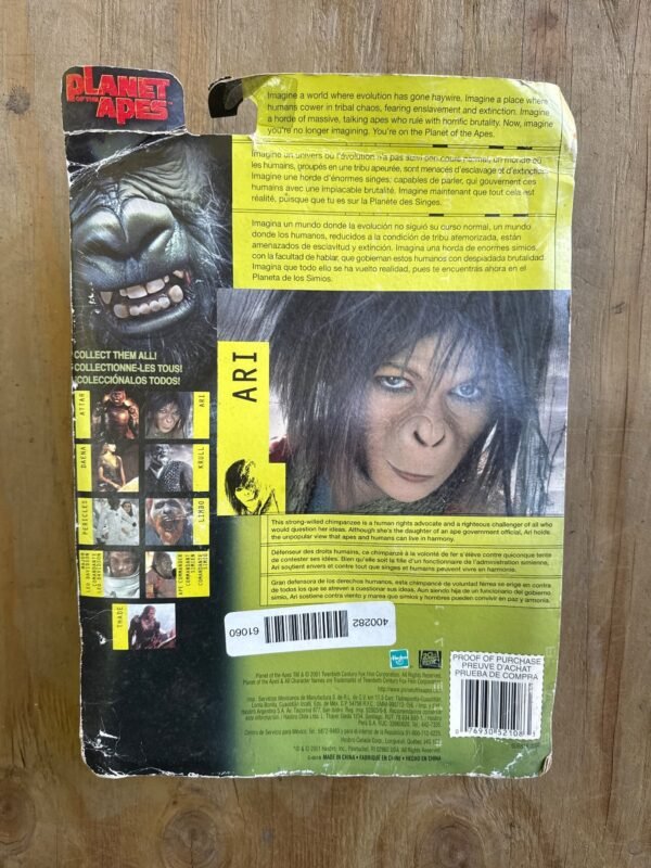 Hasbro Planet of the Apes Ari Action Figure 2001 New