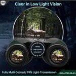 15x52 HD Binoculars with Phone Adapter