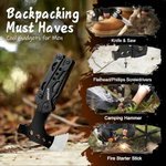16 in 1 Multitool Camping Survival Gear