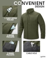 33,000ft Men's Lightweight Fleece Jacket