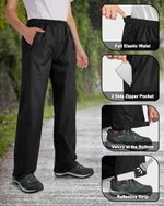 33,000ft Packable Rain Pants for Women