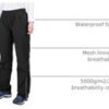 33,000ft Women's Waterproof Rain Pants